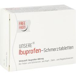 UNSERE Ibuprofen-Schmerztabletten