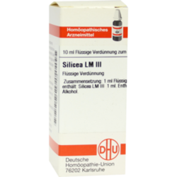 Verpackungsbild (Packshot) von SILICEA LM III Dilution