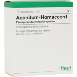 Verpackungsbild (Packshot) von ACONITUM HOMACCORD Ampullen