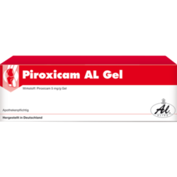 Verpackungsbild (Packshot) von PIROXICAM AL Gel