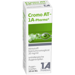Verpackungsbild(Packshot) von CROMO AT-1A Pharma Augentropfen