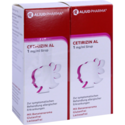Verpackungsbild (Packshot) von CETIRIZIN AL 1 mg/ml Sirup