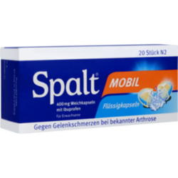 Verpackungsbild (Packshot) von SPALT Mobil Weichkapseln