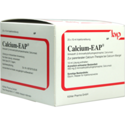 Verpackungsbild (Packshot) von CALCIUM EAP Ampullen