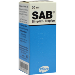 Verpackungsbild(Packshot) von SAB simplex Suspension zum Einnehmen