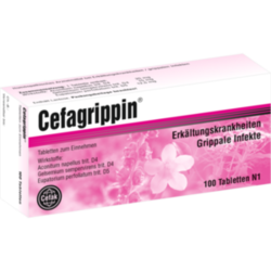 Verpackungsbild (Packshot) von CEFAGRIPPIN Tabletten