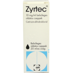 Verpackungsbild (Packshot) von ZYRTEC 10 mg/ml Tropfen