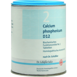 Verpackungsbild (Packshot) von BIOCHEMIE DHU 2 Calcium phosphoricum D 12 Tabl.