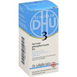 Verpackungsbild (Packshot) von BIOCHEMIE DHU 3 Ferrum phosphoricum D 3 Tabletten