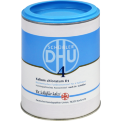Verpackungsbild (Packshot) von BIOCHEMIE DHU 4 Kalium chloratum D 3 Tabletten