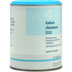 Verpackungsbild (Packshot) von BIOCHEMIE DHU 4 Kalium chloratum D 12 Tabletten