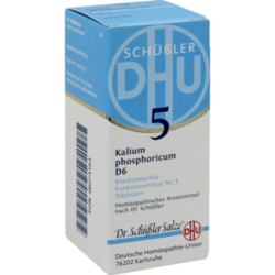 Verpackungsbild (Packshot) von BIOCHEMIE DHU 5 Kalium phosphoricum D 6 Tabletten