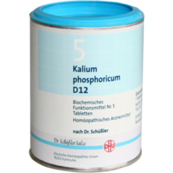 Verpackungsbild (Packshot) von BIOCHEMIE DHU 5 Kalium phosphoricum D 12 Tabletten