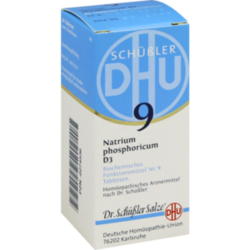 Verpackungsbild (Packshot) von BIOCHEMIE DHU 9 Natrium phosphoricum D 3 Tabletten