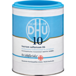 Verpackungsbild (Packshot) von BIOCHEMIE DHU 10 Natrium sulfuricum D 6 Tabletten