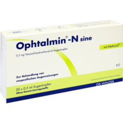 Verpackungsbild(Packshot) von OPHTALMIN-N sine Augentropfen EDB