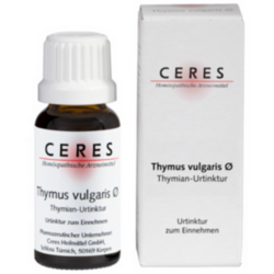 Verpackungsbild (Packshot) von CERES Thymus vulgaris Urtinktur