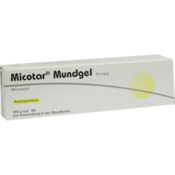 Verpackungsbild (Packshot) von MICOTAR Mundgel