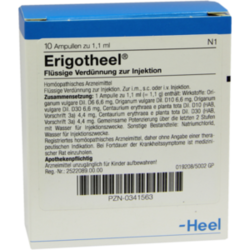 Verpackungsbild(Packshot) von ERIGOTHEEL Ampullen