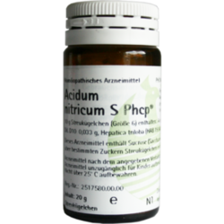 Verpackungsbild (Packshot) von ACIDUM NITRICUM S Phcp Globuli
