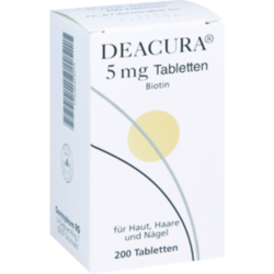 Verpackungsbild (Packshot) von DEACURA 5 mg Tabletten