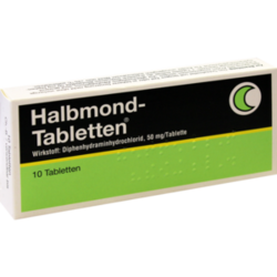 Verpackungsbild (Packshot) von HALBMOND Tabletten