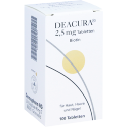 Verpackungsbild (Packshot) von DEACURA 2,5 mg Tabletten