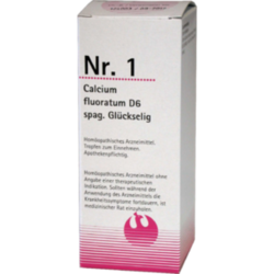 Verpackungsbild(Packshot) von NR.1 Calcium fluoratum D 6 spag.Glückselig