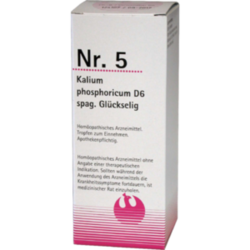 Verpackungsbild(Packshot) von NR.5 Kalium phosporicum D 6 spag.Glückselig