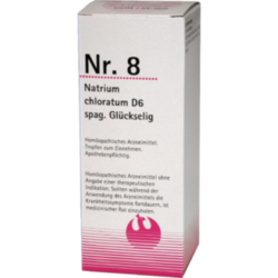 Verpackungsbild(Packshot) von NR.8 Natrium chloratum D 6 spag.Glückselig