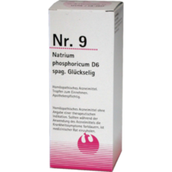 Verpackungsbild(Packshot) von NR.9 Natrium phosphoricum D 6 spag.Glückselig