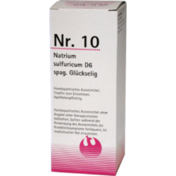 Verpackungsbild (Packshot) von NR.10 Natrium sulfuricum D 6 spag.Glückselig