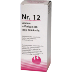 Verpackungsbild(Packshot) von NR.12 Calcium sulfuricum D 6 spag.Glückselig