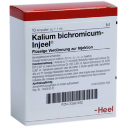Verpackungsbild(Packshot) von KALIUM BICHROMICUM INJEEL Ampullen