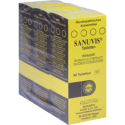 Verpackungsbild (Packshot) von SANUVIS Tabletten
