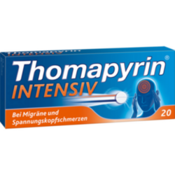 Verpackungsbild (Packshot) von THOMAPYRIN INTENSIV Tabletten