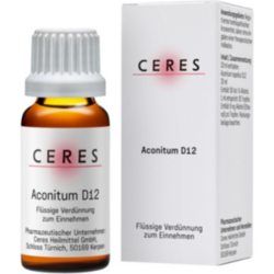 Verpackungsbild(Packshot) von CERES Aconitum D 12 Dilution