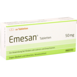 Verpackungsbild (Packshot) von EMESAN Tabletten
