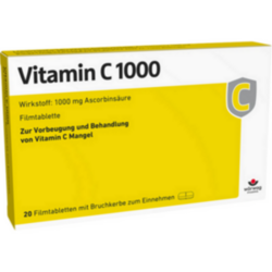 Verpackungsbild (Packshot) von VITAMIN C 1000 Filmtabletten
