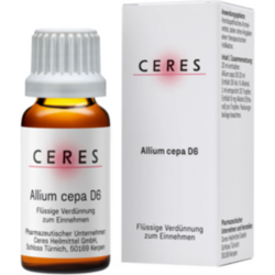 Verpackungsbild(Packshot) von CERES Allium cepa D 6 Dilution