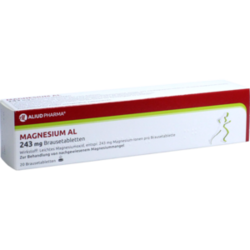 Verpackungsbild (Packshot) von MAGNESIUM AL 243 mg Brausetabletten