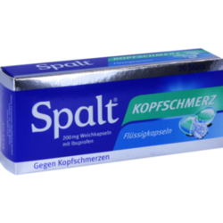 Verpackungsbild (Packshot) von SPALT Kopfschmerz Weichkapseln