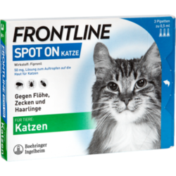 Verpackungsbild (Packshot) von FRONTLINE Spot on K Lösung f.Katzen