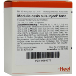 Verpackungsbild(Packshot) von MEDULLA OSSIS suis Injeel forte Ampullen