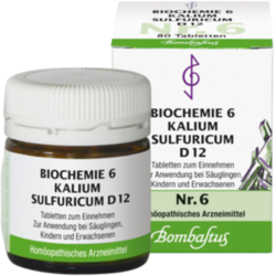 Verpackungsbild (Packshot) von BIOCHEMIE 6 Kalium sulfuricum D 12 Tabletten