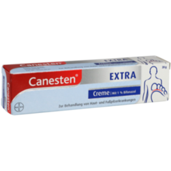 Verpackungsbild (Packshot) von CANESTEN Extra Creme 10 mg/g