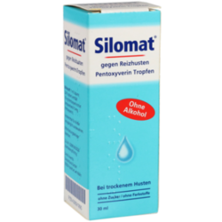 Verpackungsbild (Packshot) von SILOMAT gegen Reizhusten Pentoxyverin Tropfen