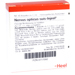 Verpackungsbild (Packshot) von NERVUS OPTICUS suis Injeel Ampullen