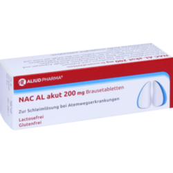 Verpackungsbild (Packshot) von NAC AL akut 200 mg Brausetabletten