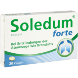 Verpackungsbild (Packshot) von SOLEDUM Kapseln forte 200 mg